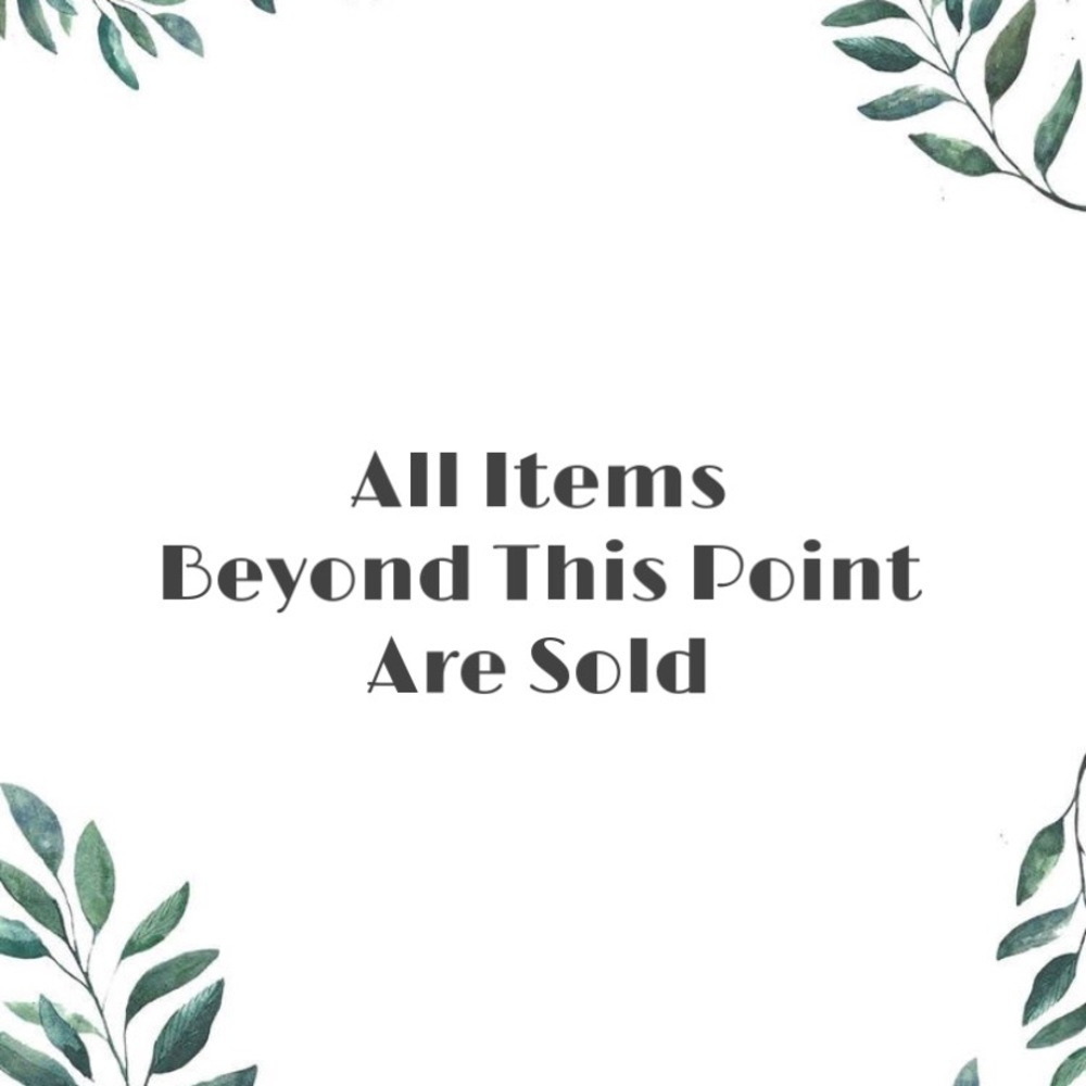 SOLD & THANKFUL